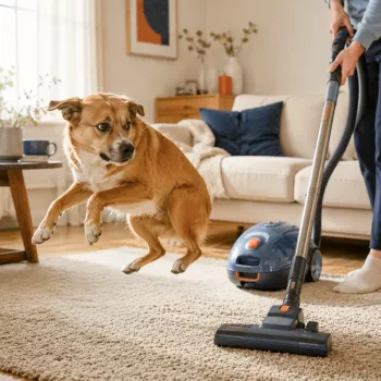 Pet-Friendly Vacuuming: Reduce Stress in Dogs & Cats
